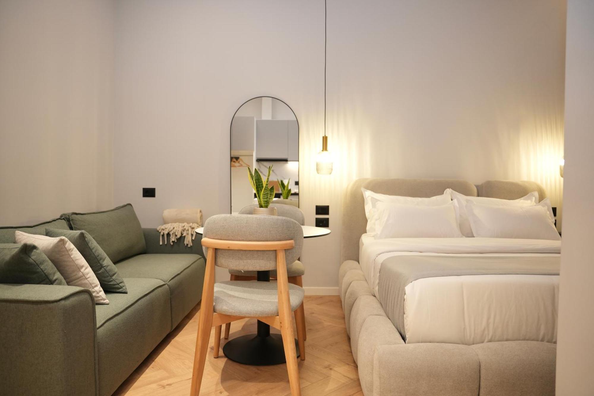 Nea Deluxe Apart-Hotel Tiran Dış mekan fotoğraf