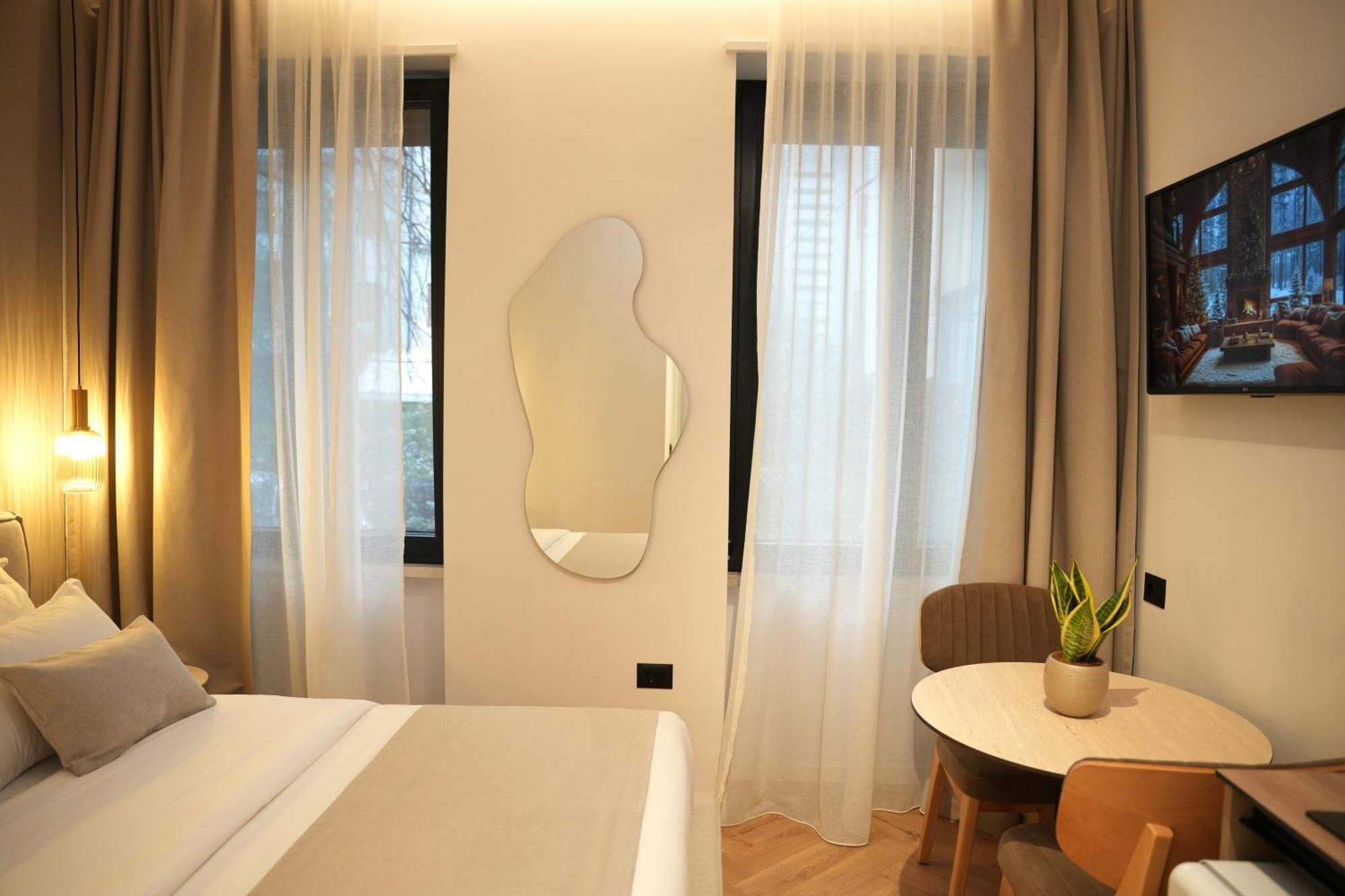 Nea Deluxe Apart-Hotel Tiran Dış mekan fotoğraf