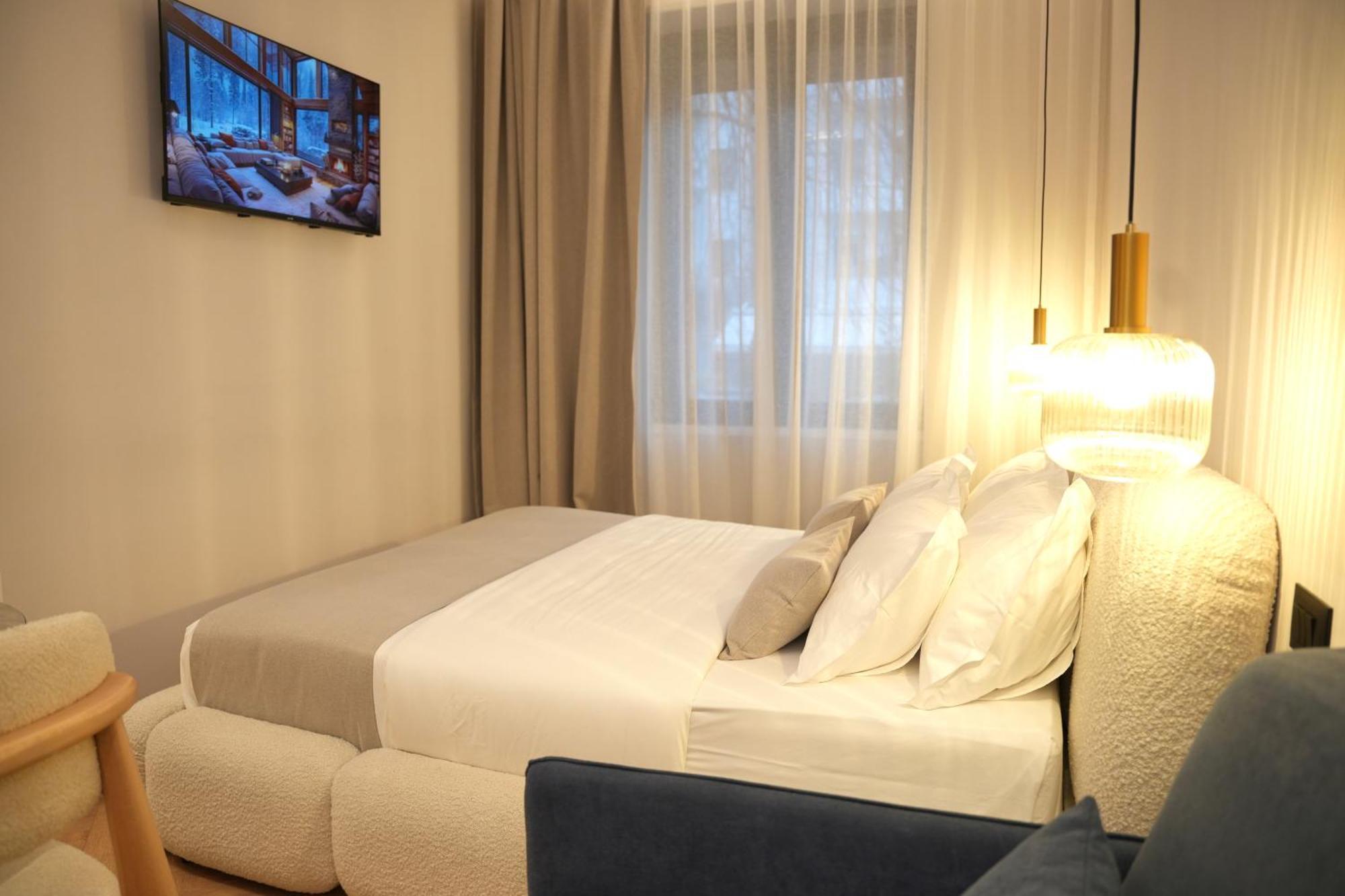 Nea Deluxe Apart-Hotel Tiran Dış mekan fotoğraf