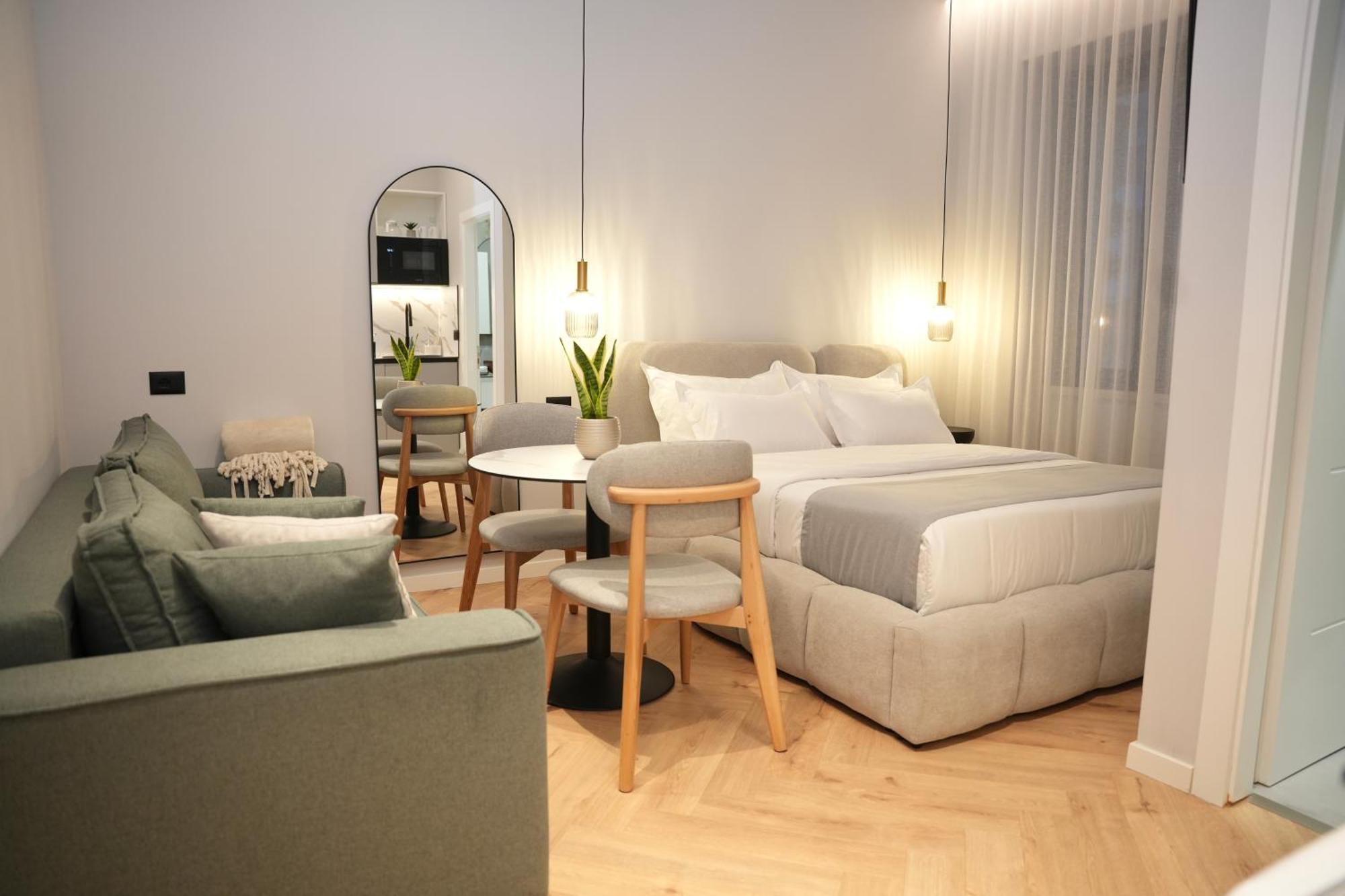 Nea Deluxe Apart-Hotel Tiran Dış mekan fotoğraf