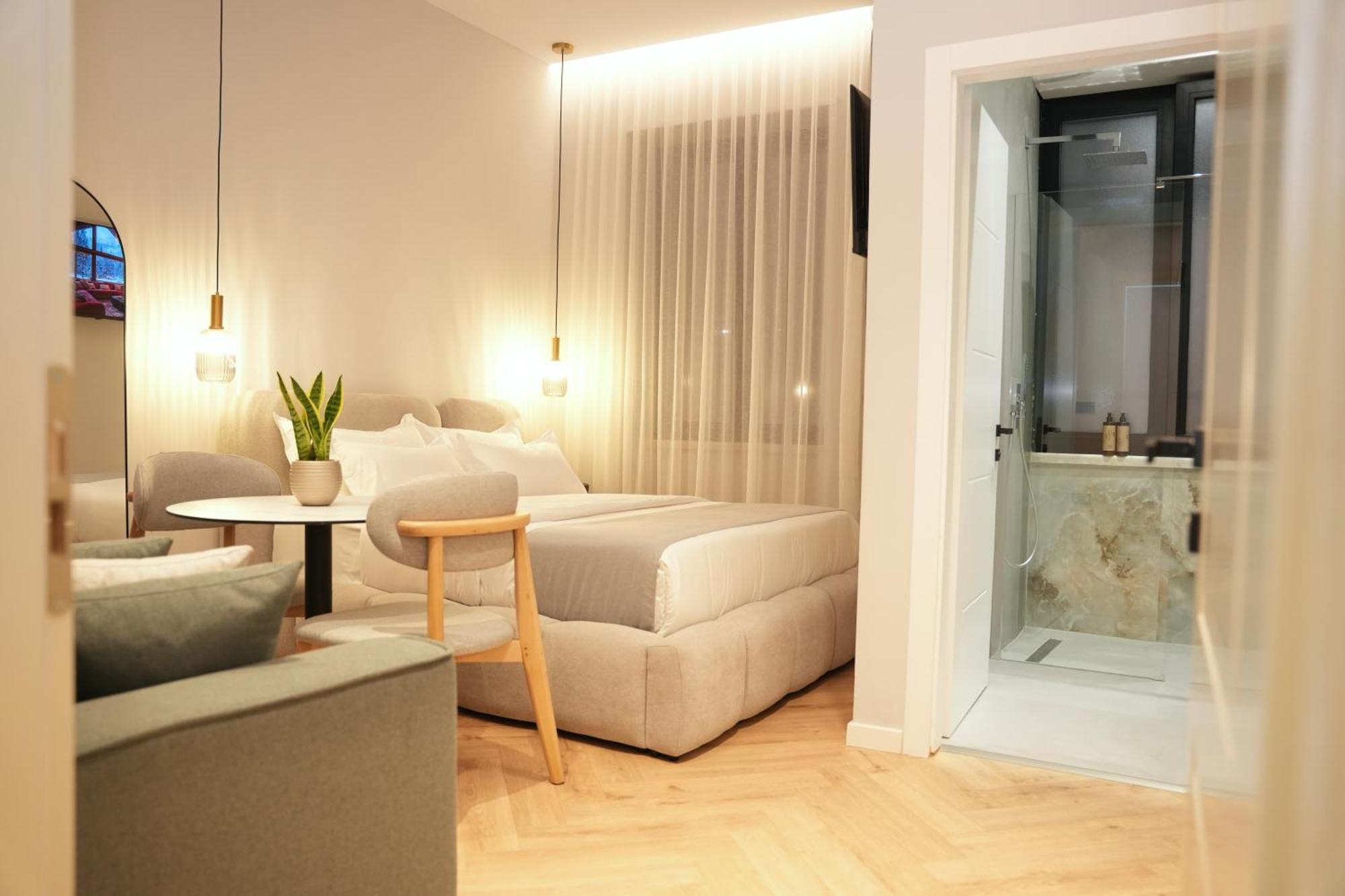 Nea Deluxe Apart-Hotel Tiran Dış mekan fotoğraf